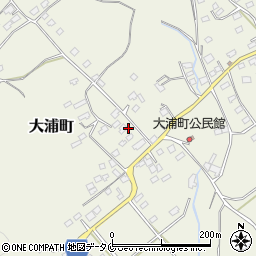 鹿児島県鹿屋市大浦町14609周辺の地図