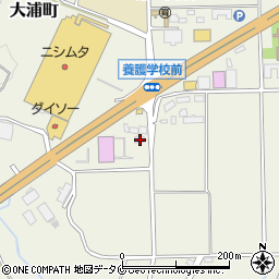 鹿児島県鹿屋市大浦町11399周辺の地図