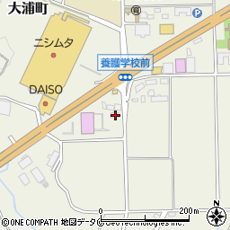 鹿児島県鹿屋市大浦町11399周辺の地図