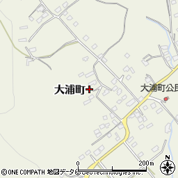 鹿児島県鹿屋市大浦町14606周辺の地図