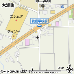 鹿児島県鹿屋市大浦町11399-2周辺の地図