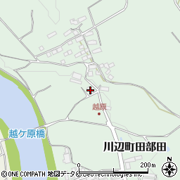 鹿児島県南九州市川辺町田部田348周辺の地図