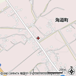 鹿児島県鹿屋市海道町1016周辺の地図