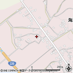 鹿児島県鹿屋市海道町551周辺の地図