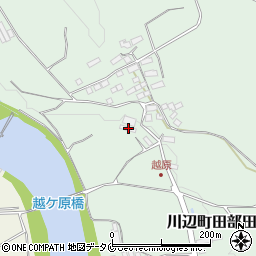 鹿児島県南九州市川辺町田部田351周辺の地図