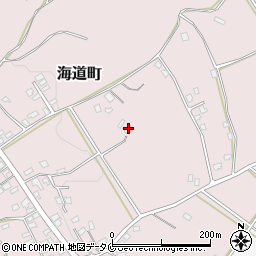 鹿児島県鹿屋市海道町895周辺の地図