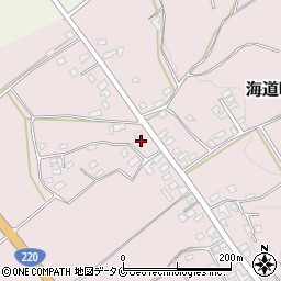 鹿児島県鹿屋市海道町561周辺の地図