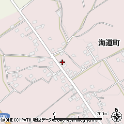 鹿児島県鹿屋市海道町1020周辺の地図