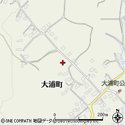 鹿児島県鹿屋市大浦町14584-1周辺の地図