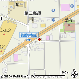 ガスト鹿屋店周辺の地図