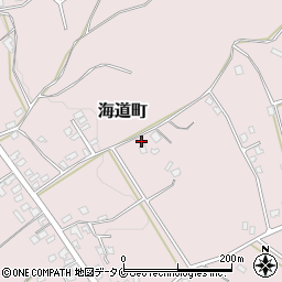 鹿児島県鹿屋市海道町886周辺の地図