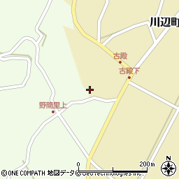 鹿児島県南九州市川辺町野間1458周辺の地図