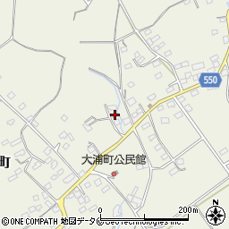 鹿児島県鹿屋市大浦町14461-9周辺の地図