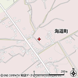 鹿児島県鹿屋市海道町1012周辺の地図