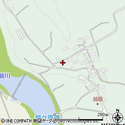 鹿児島県南九州市川辺町田部田408周辺の地図