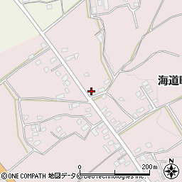 鹿児島県鹿屋市海道町1023周辺の地図