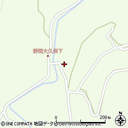鹿児島県南九州市川辺町野間4242周辺の地図