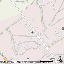 鹿児島県鹿屋市海道町341周辺の地図