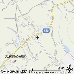 鹿児島県鹿屋市大浦町13319周辺の地図