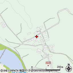 鹿児島県南九州市川辺町田部田415-2周辺の地図