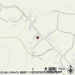 鹿児島県鹿屋市大浦町14568周辺の地図