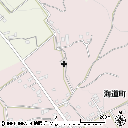 鹿児島県鹿屋市海道町1057周辺の地図