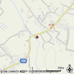 鹿児島県鹿屋市大浦町13928周辺の地図