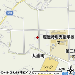 鹿児島県鹿屋市大浦町13946-2周辺の地図