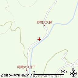 鹿児島県南九州市川辺町野間4059-1周辺の地図