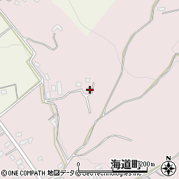 鹿児島県鹿屋市海道町1080-8周辺の地図