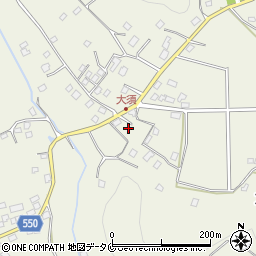 鹿児島県鹿屋市大浦町13958周辺の地図