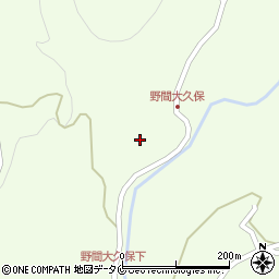 鹿児島県南九州市川辺町野間4067周辺の地図