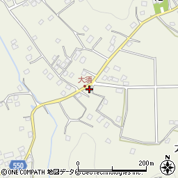 鹿児島県鹿屋市大浦町13934-1周辺の地図