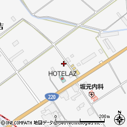 ＨＯＴＥＬ　ＡＺ鹿児島大崎店無料駐車場周辺の地図
