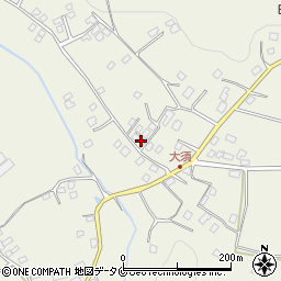 鹿児島県鹿屋市大浦町14250-5周辺の地図