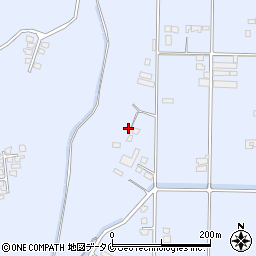 鹿児島県鹿屋市下祓川町2197-1周辺の地図