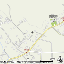 鹿児島県鹿屋市大浦町14243-3周辺の地図