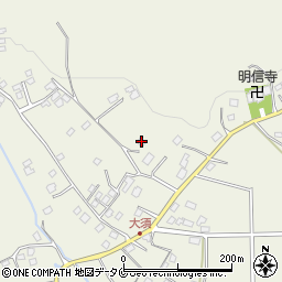 鹿児島県鹿屋市大浦町14235周辺の地図