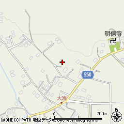 鹿児島県鹿屋市大浦町14235周辺の地図