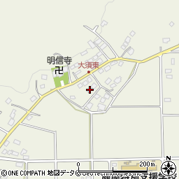 鹿児島県鹿屋市大浦町14070-2周辺の地図