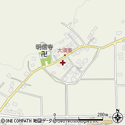 鹿児島県鹿屋市大浦町14069-4周辺の地図