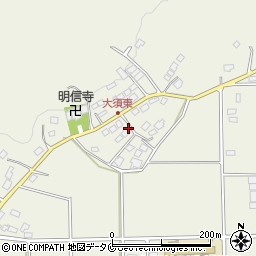 鹿児島県鹿屋市大浦町14071周辺の地図