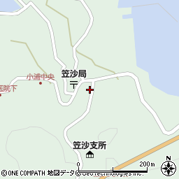 小浦周辺の地図