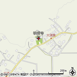 鹿児島県鹿屋市大浦町14197-2周辺の地図