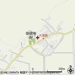 鹿児島県鹿屋市大浦町14196周辺の地図