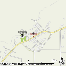 鹿児島県鹿屋市大浦町14195周辺の地図