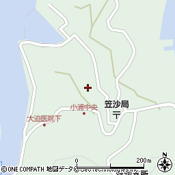 鹿児島県南さつま市笠沙町片浦1140周辺の地図