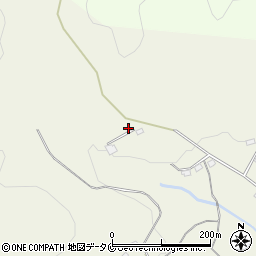 鹿児島県鹿屋市大浦町15895-2周辺の地図