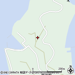 鹿児島県南さつま市笠沙町片浦703周辺の地図