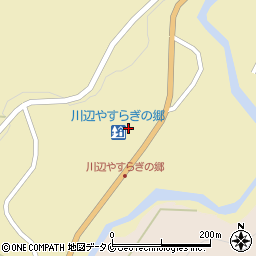 道の駅川辺やすらぎの郷周辺の地図